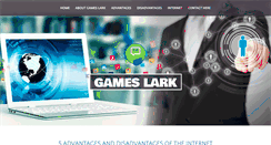 Desktop Screenshot of gameslark.com